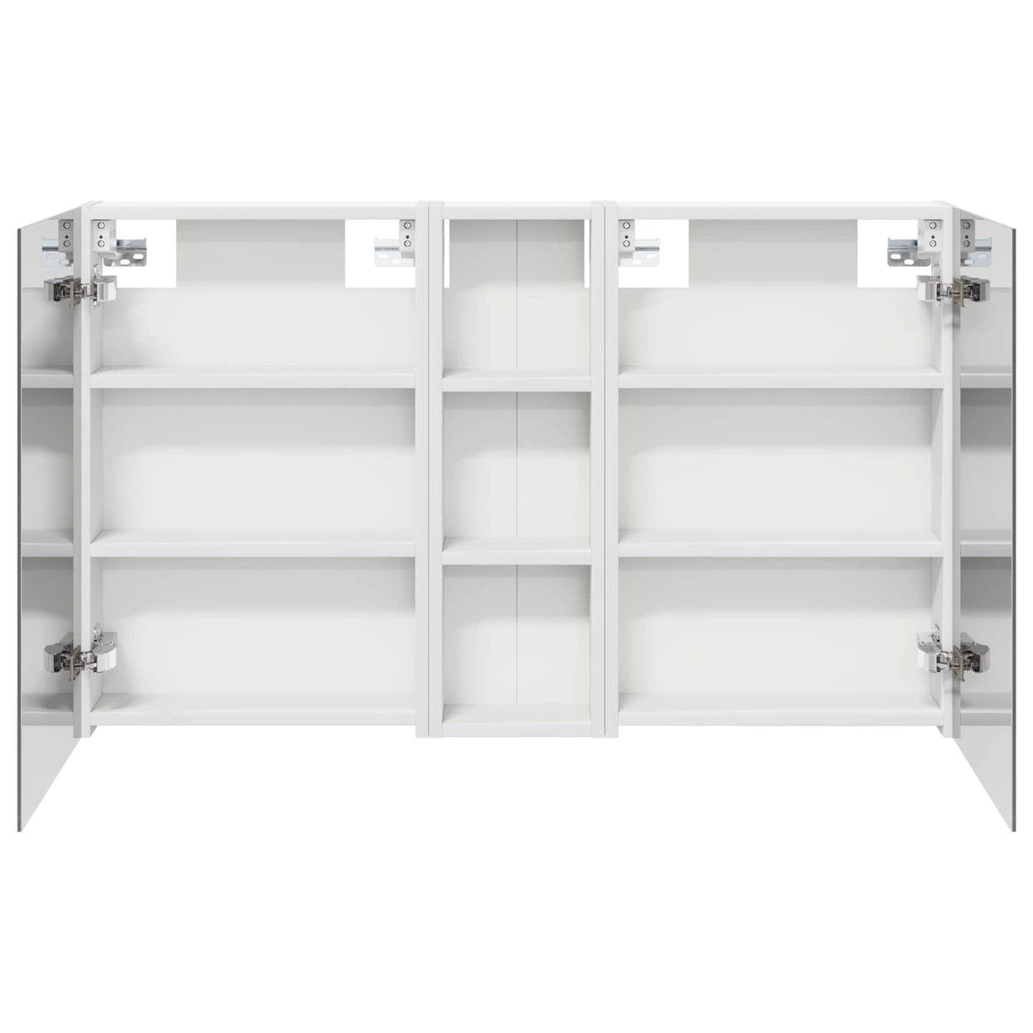 Set di Armadi da Bagno con porta 3 pcs 100 x 10,5 x 60,5 cm | homemem39