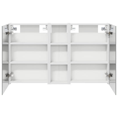 Set di Armadi da Bagno con porta 3 pcs 100 x 10,5 x 60,5 cm | homemem39
