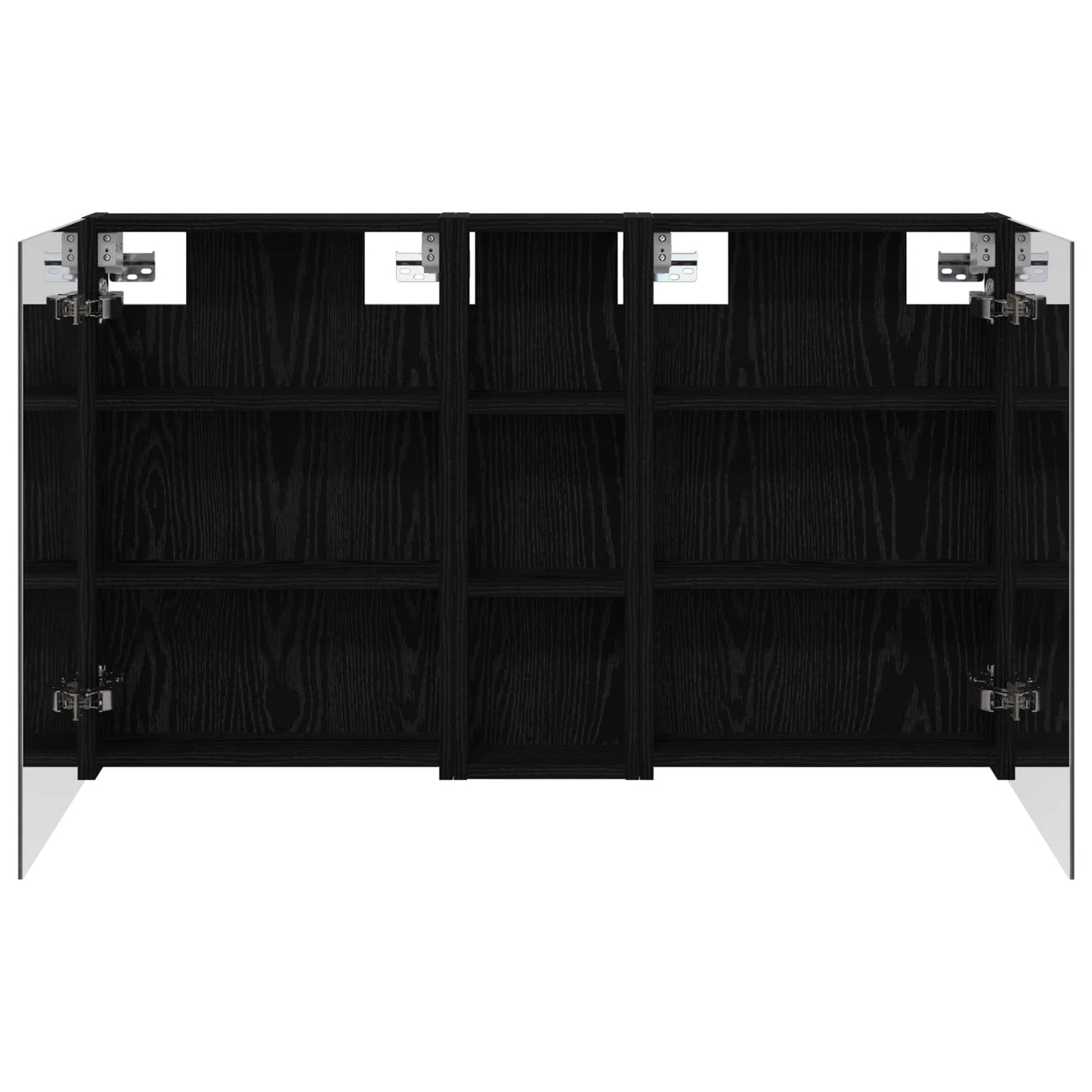Set di Armadi da Bagno con porta 3 pcs 100 x 10,5 x 60,5 cm | homemem39