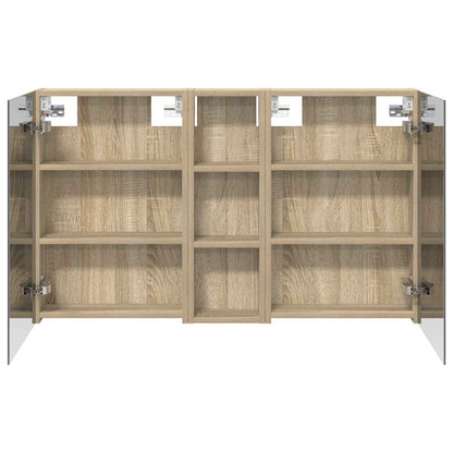 Set di Armadi da Bagno con porta 3 pcs 100 x 10,5 x 60,5 cm | homemem39