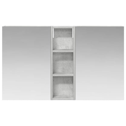Set di Armadi da Bagno con porta 3 pcs 100 x 10,5 x 60,5 cm | homemem39