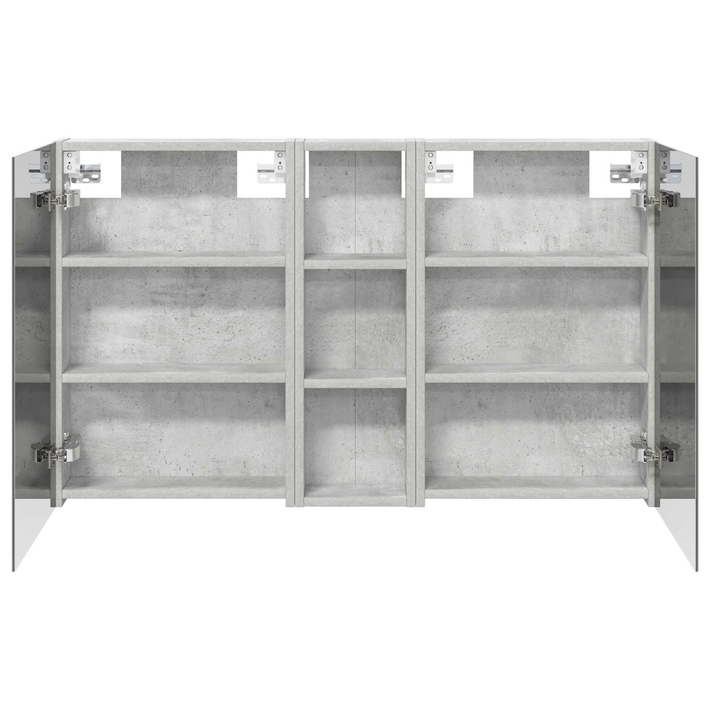 Set di Armadi da Bagno con porta 3 pcs 100 x 10,5 x 60,5 cm | homemem39