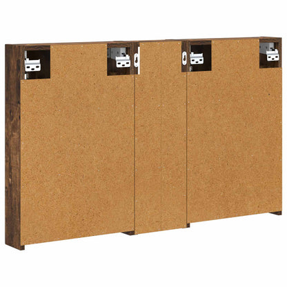 Set di Armadi da Bagno con porta 3 pcs 100 x 10,5 x 60,5 cm | homemem39