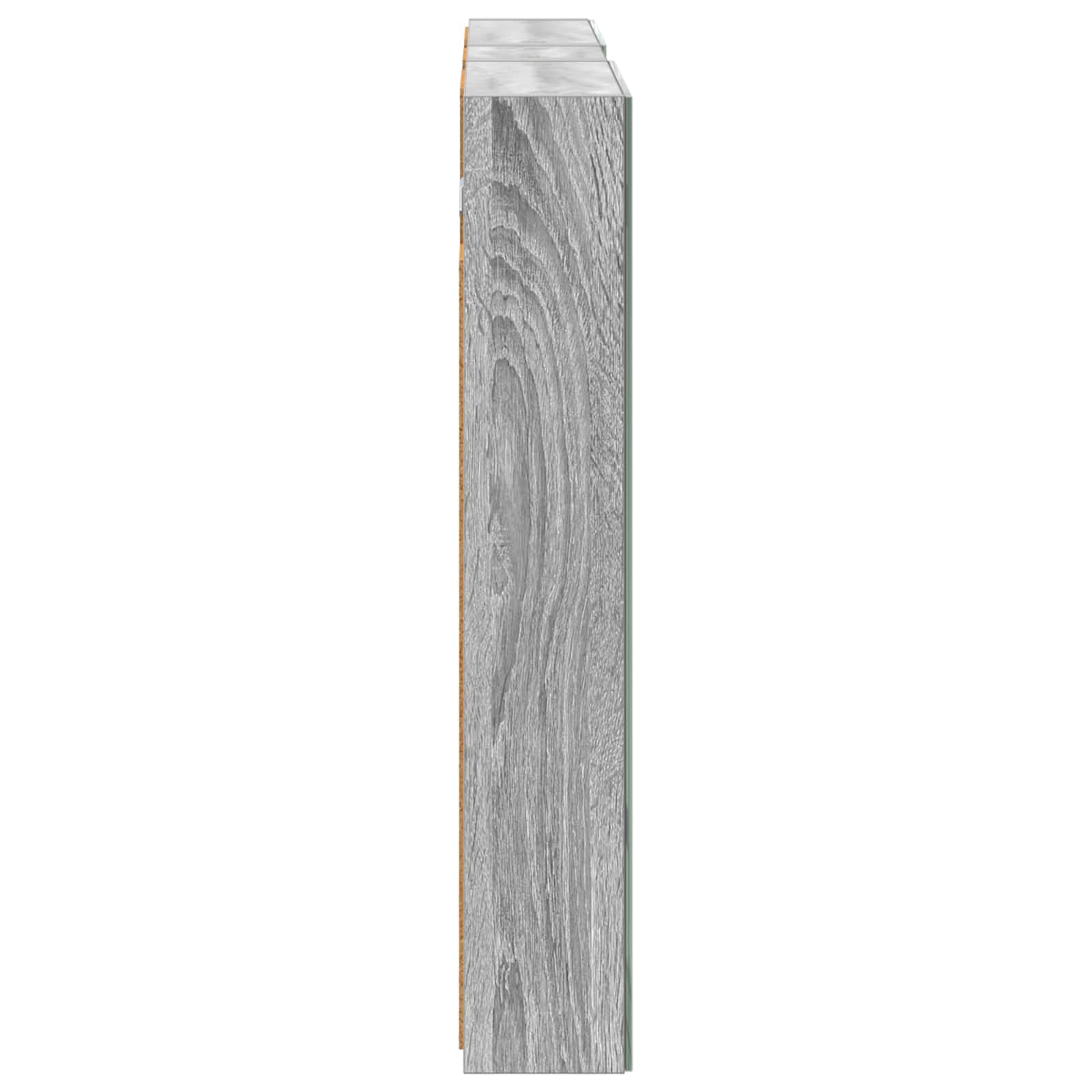 Set di Armadi da Bagno con porta 3 pcs 100 x 10,5 x 60,5 cm | homemem39