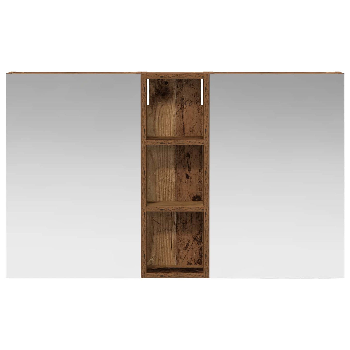 Set di Armadi da Bagno con porta 3 pcs 100 x 10,5 x 60,5 cm | homemem39