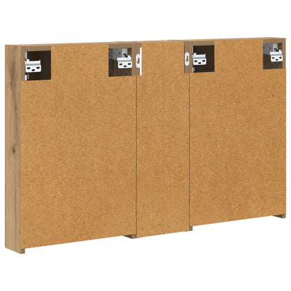 Set di Armadi da Bagno con porta 3 pcs 100 x 10,5 x 60,5 cm | homemem39