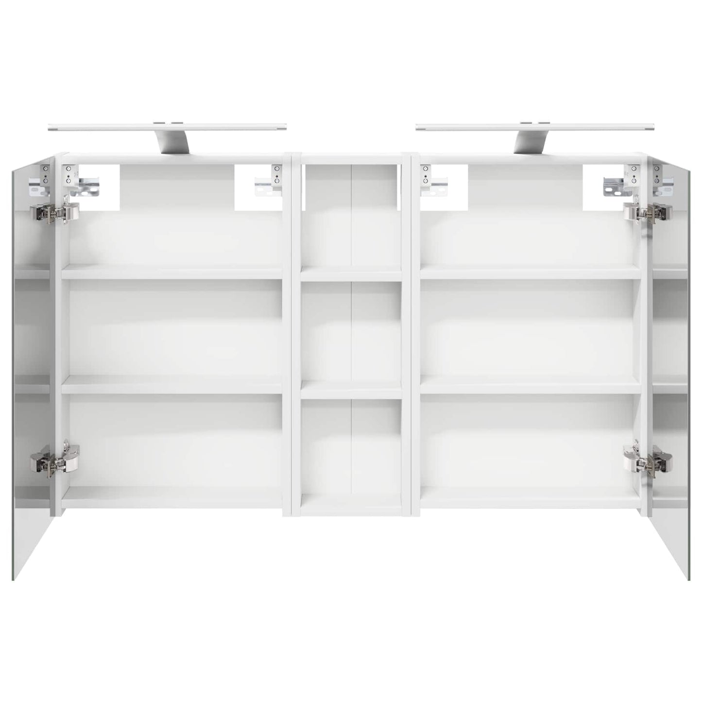 Set di Armadi da Bagno con porta 3 pcs 100 x 10,5 x 60,5 cm