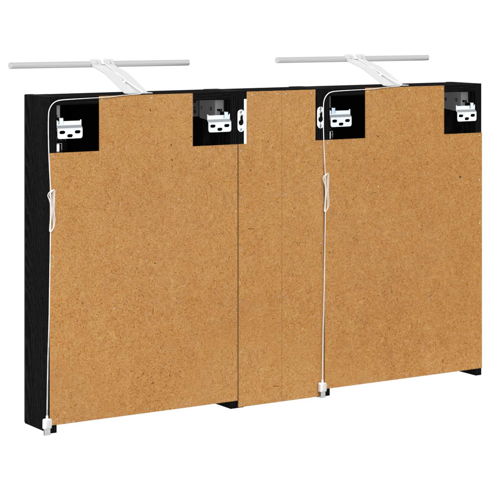 Set di Armadi da Bagno con porta 3 pcs 100 x 10,5 x 60,5 cm | homemem39