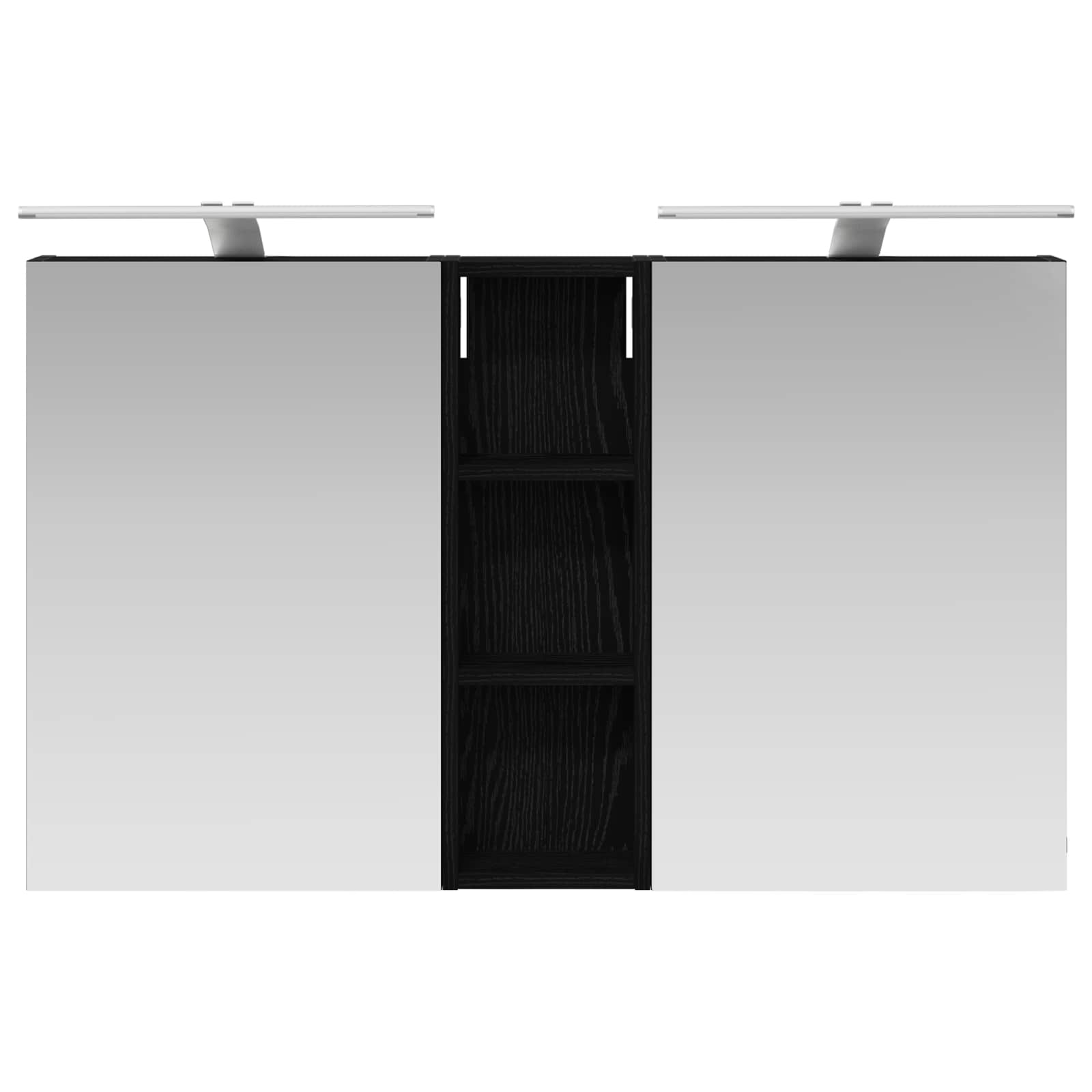 Set di Armadi da Bagno con porta 3 pcs 100 x 10,5 x 60,5 cm | homemem39