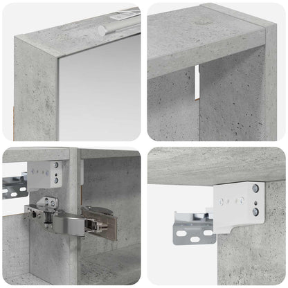 Set di Armadi da Bagno con porta 3 pcs 100 x 10,5 x 60,5 cm