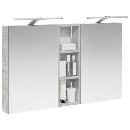 Set di Armadi da Bagno con porta 3 pcs 100 x 10,5 x 60,5 cm