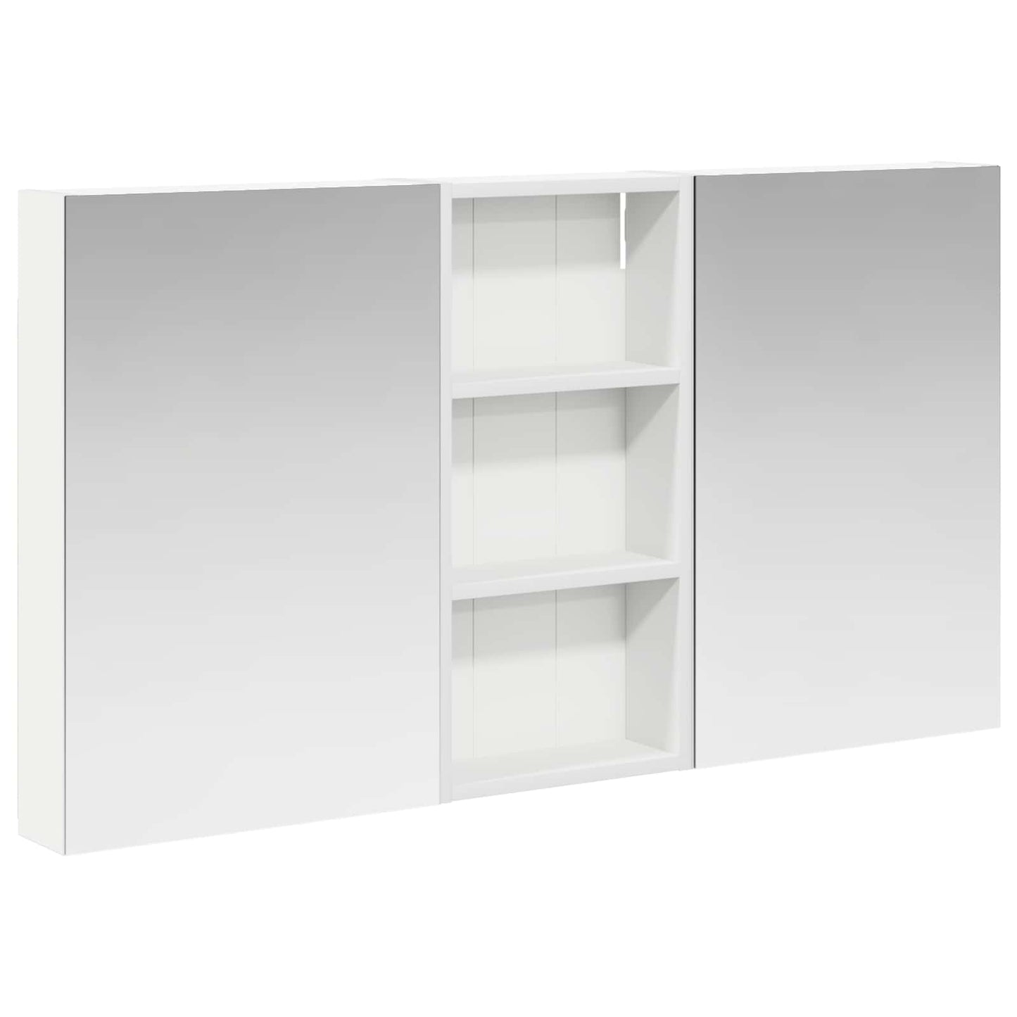 Set di Armadi da Bagno con porta 3 pcs 110 x 10,5 x 60,5 cm | homemem39