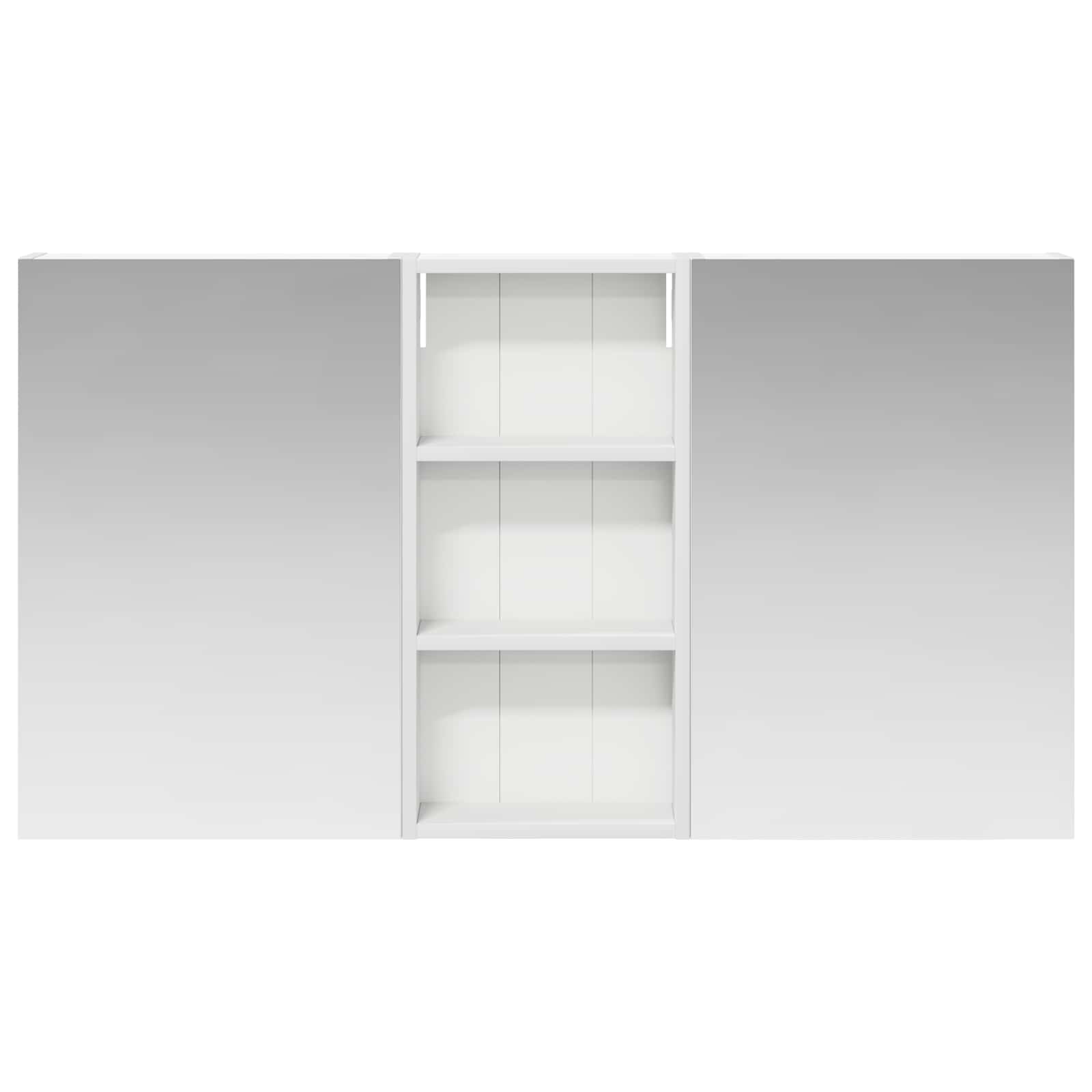 Set di Armadi da Bagno con porta 3 pcs 110 x 10,5 x 60,5 cm | homemem39