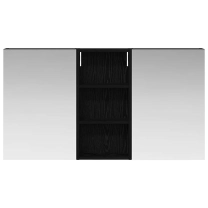 Set di Armadi da Bagno con porta 3 pcs 110 x 10,5 x 60,5 cm | homemem39