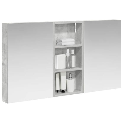 Set di Armadi da Bagno con porta 3 pcs 110 x 10,5 x 60,5 cm