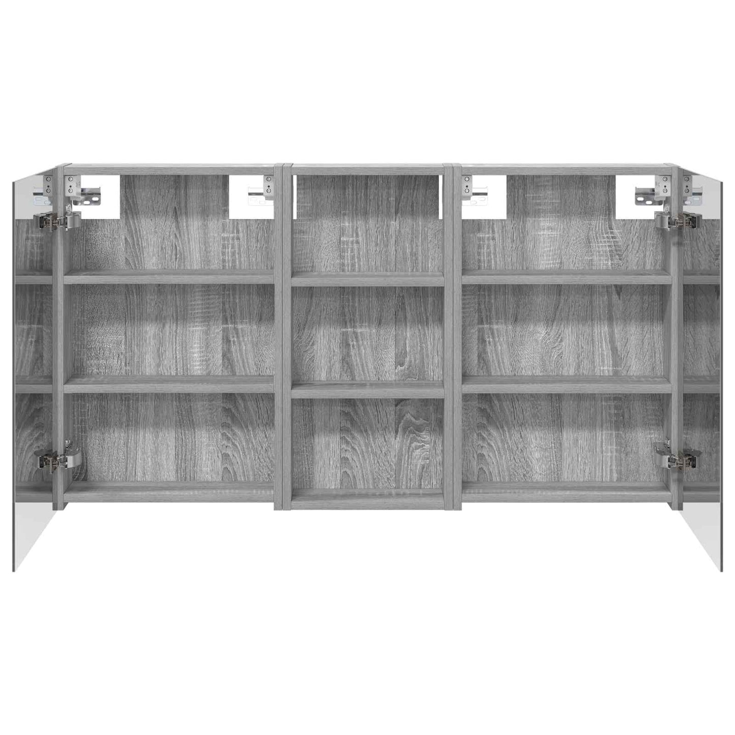 Set di Armadi da Bagno con porta 3 pcs 110 x 10,5 x 60,5 cm