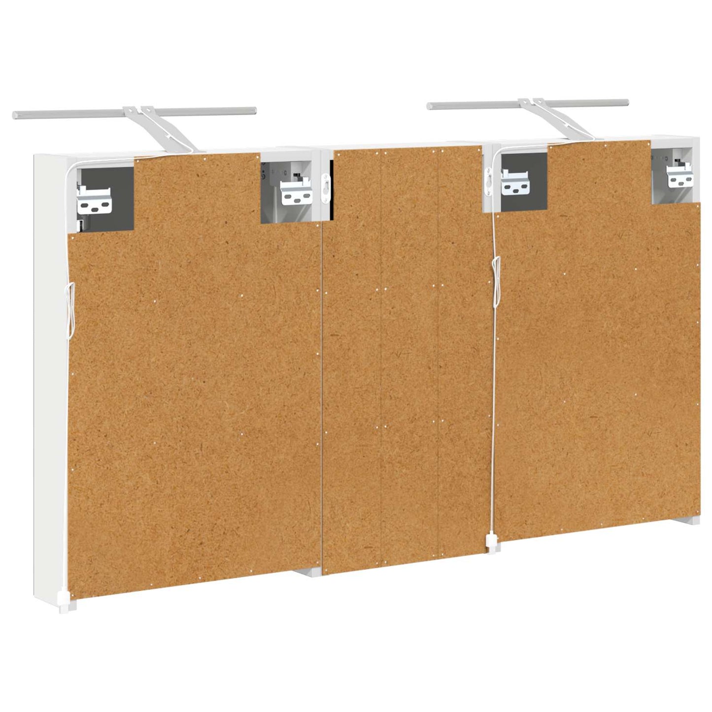 Set di Armadi da Bagno con porta 3 pcs 110 x 10,5 x 60,5 cm | homemem39