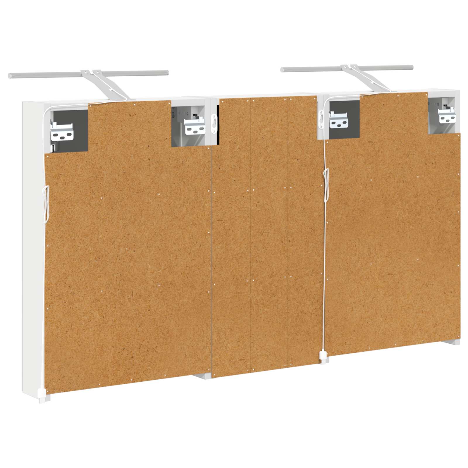 Set di Armadi da Bagno con porta 3 pcs 110 x 10,5 x 60,5 cm | homemem39