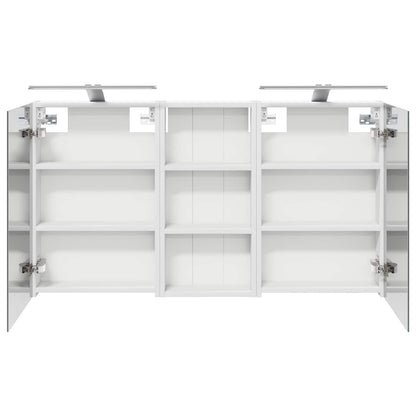 Set di Armadi da Bagno con porta 3 pcs 110 x 10,5 x 60,5 cm | homemem39