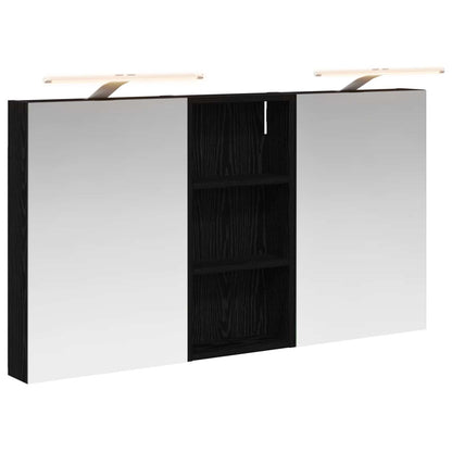 Set di Armadi da Bagno con porta 3 pcs 110 x 10,5 x 60,5 cm | homemem39