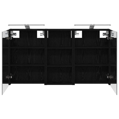 Set di Armadi da Bagno con porta 3 pcs 110 x 10,5 x 60,5 cm | homemem39
