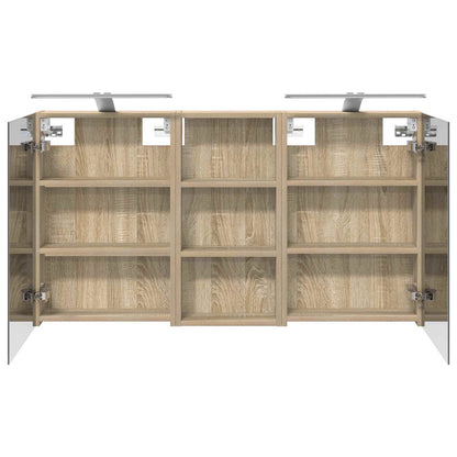 Set di Armadi da Bagno con porta 3 pcs 110 x 10,5 x 60,5 cm | homemem39
