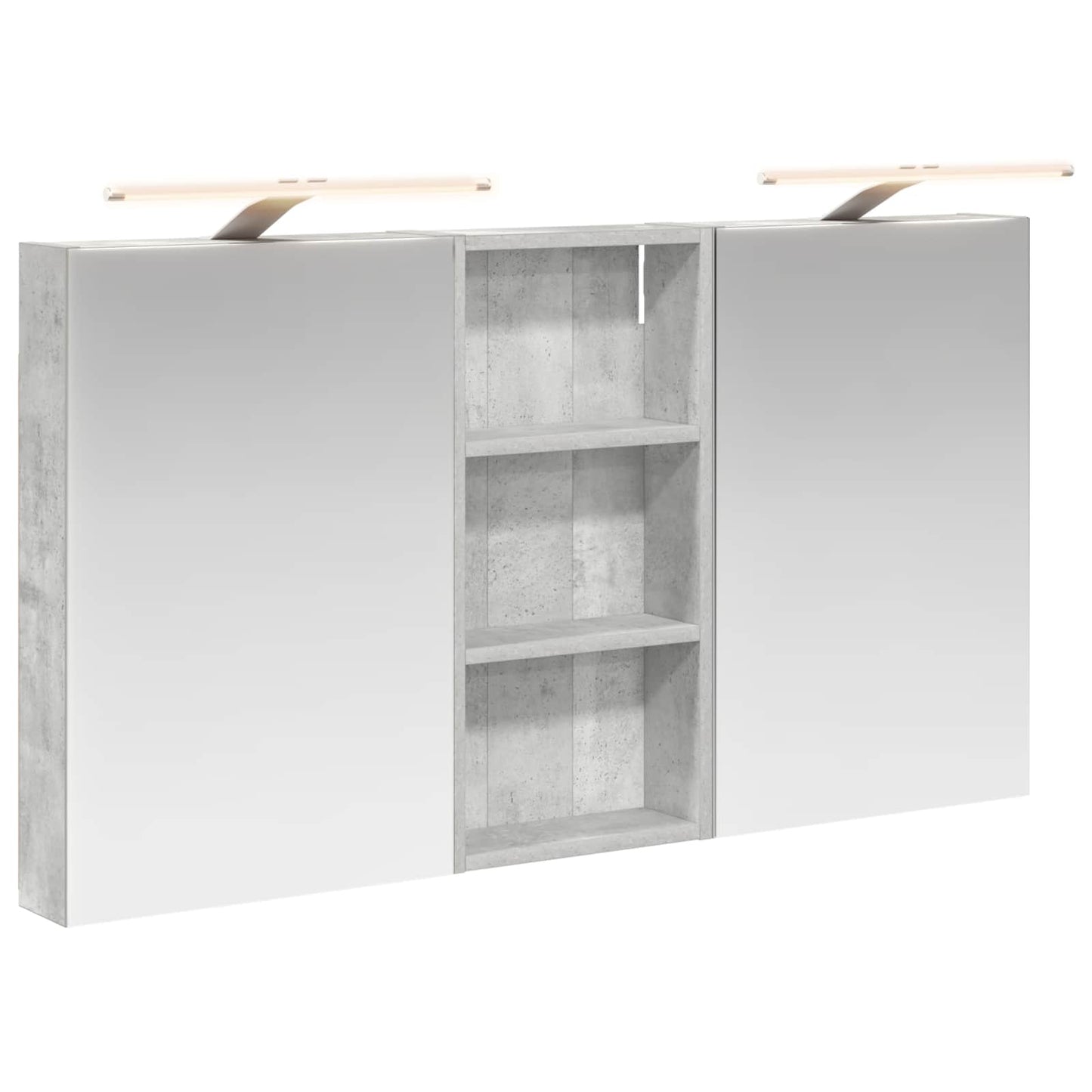 Set di Armadi da Bagno con porta 3 pcs 110 x 10,5 x 60,5 cm | homemem39