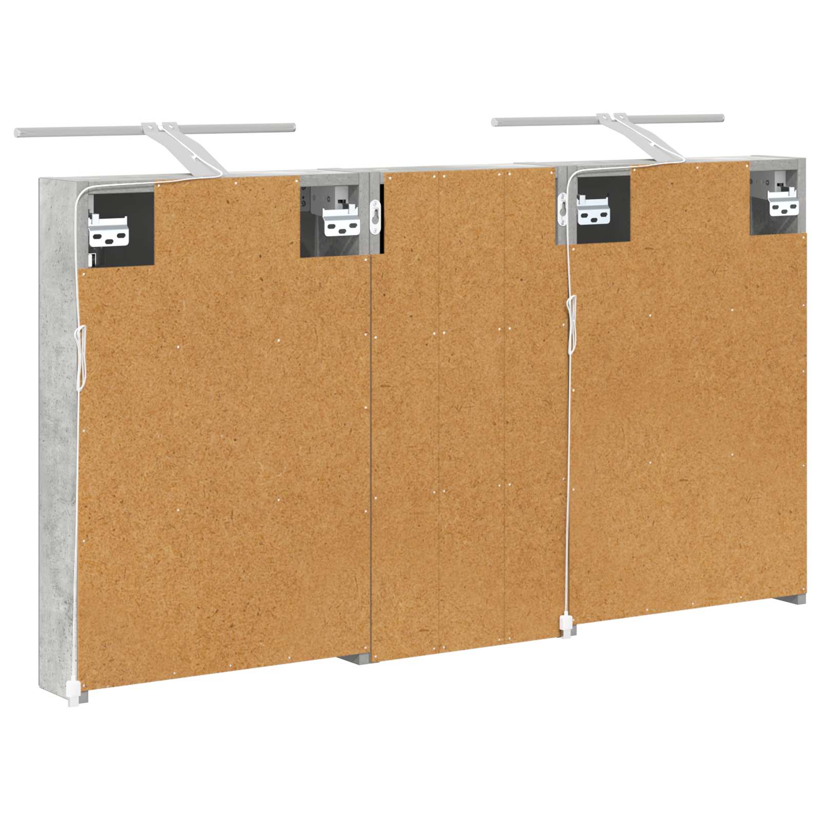 Set di Armadi da Bagno con porta 3 pcs 110 x 10,5 x 60,5 cm | homemem39