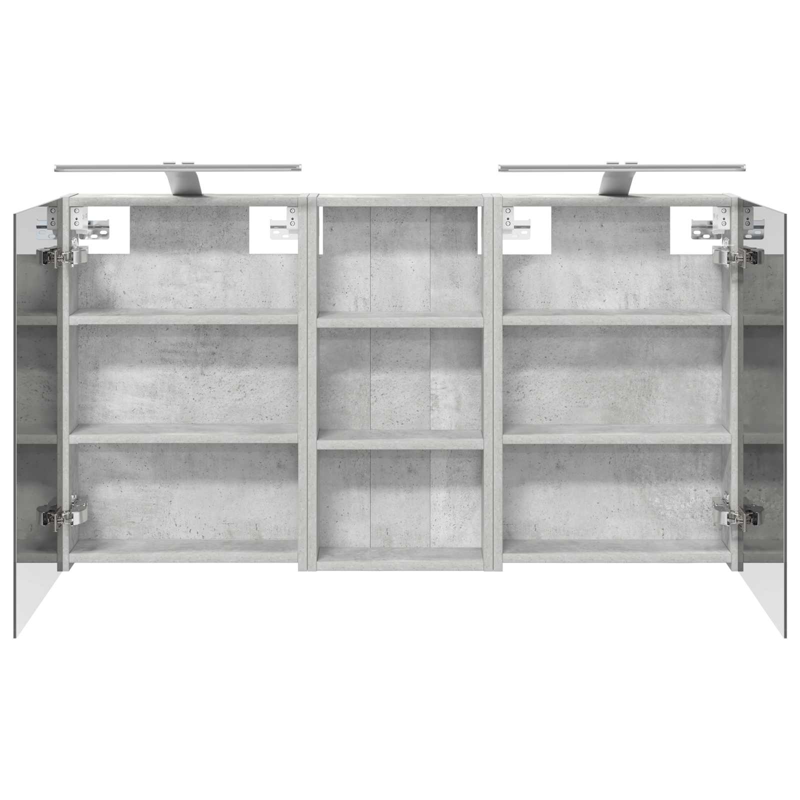 Set di Armadi da Bagno con porta 3 pcs 110 x 10,5 x 60,5 cm | homemem39