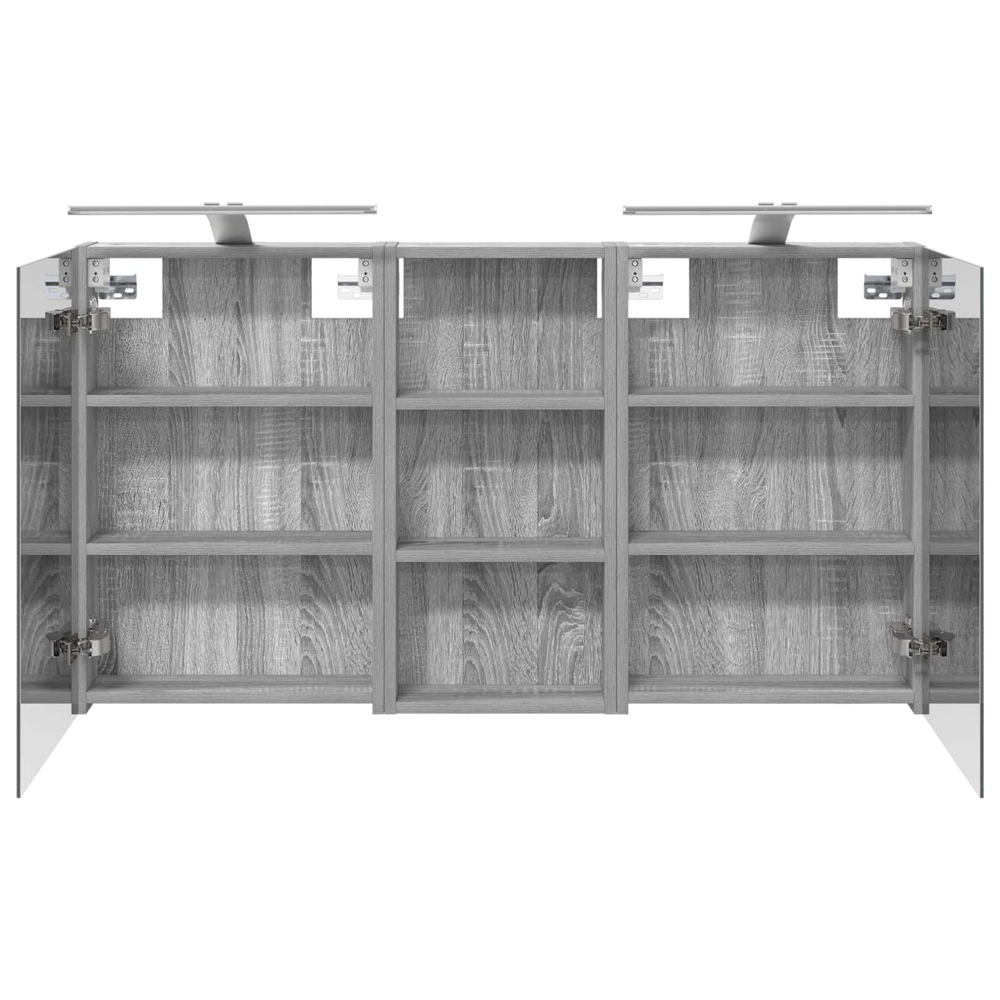 Set di Armadi da Bagno con porta 3 pcs 110 x 10,5 x 60,5 cm | homemem39
