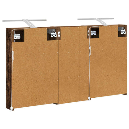 Set di Armadi da Bagno con porta 3 pcs 110 x 10,5 x 60,5 cm | homemem39