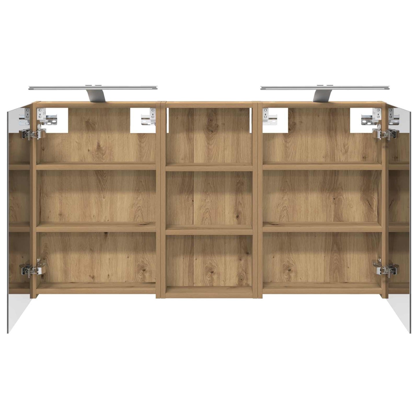 Set di Armadi da Bagno con porta 3 pcs 110 x 10,5 x 60,5 cm | homemem39