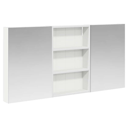 Set di Armadi da Bagno con porta 3 pcs 120 x 10,5 x 60,5 cm | homemem39