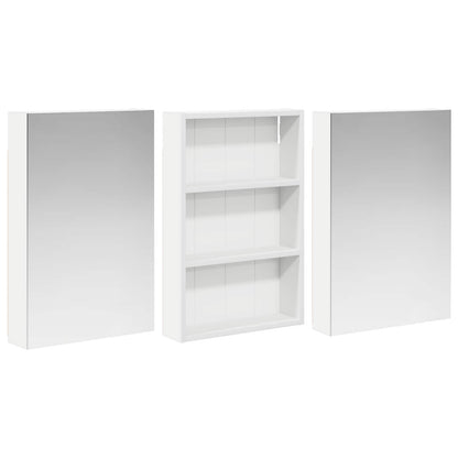 Set di Armadi da Bagno con porta 3 pcs 120 x 10,5 x 60,5 cm | homemem39