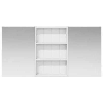 Set di Armadi da Bagno con porta 3 pcs 120 x 10,5 x 60,5 cm | homemem39