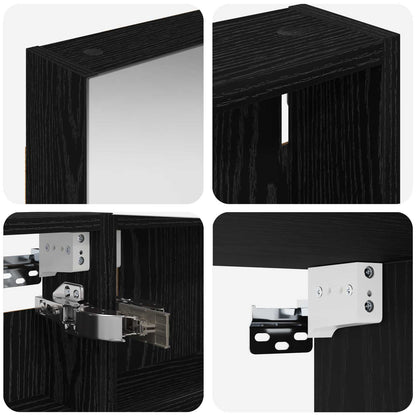 Set di Armadi da Bagno con porta 3 pcs 120 x 10,5 x 60,5 cm | homemem39