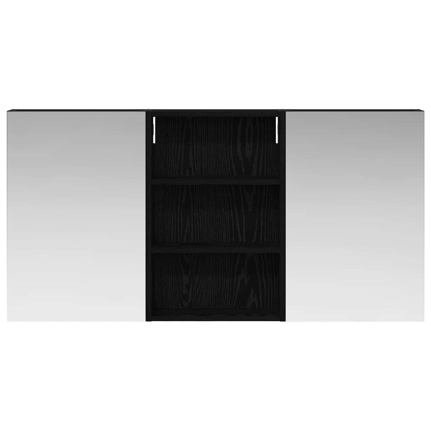 Set di Armadi da Bagno con porta 3 pcs 120 x 10,5 x 60,5 cm | homemem39