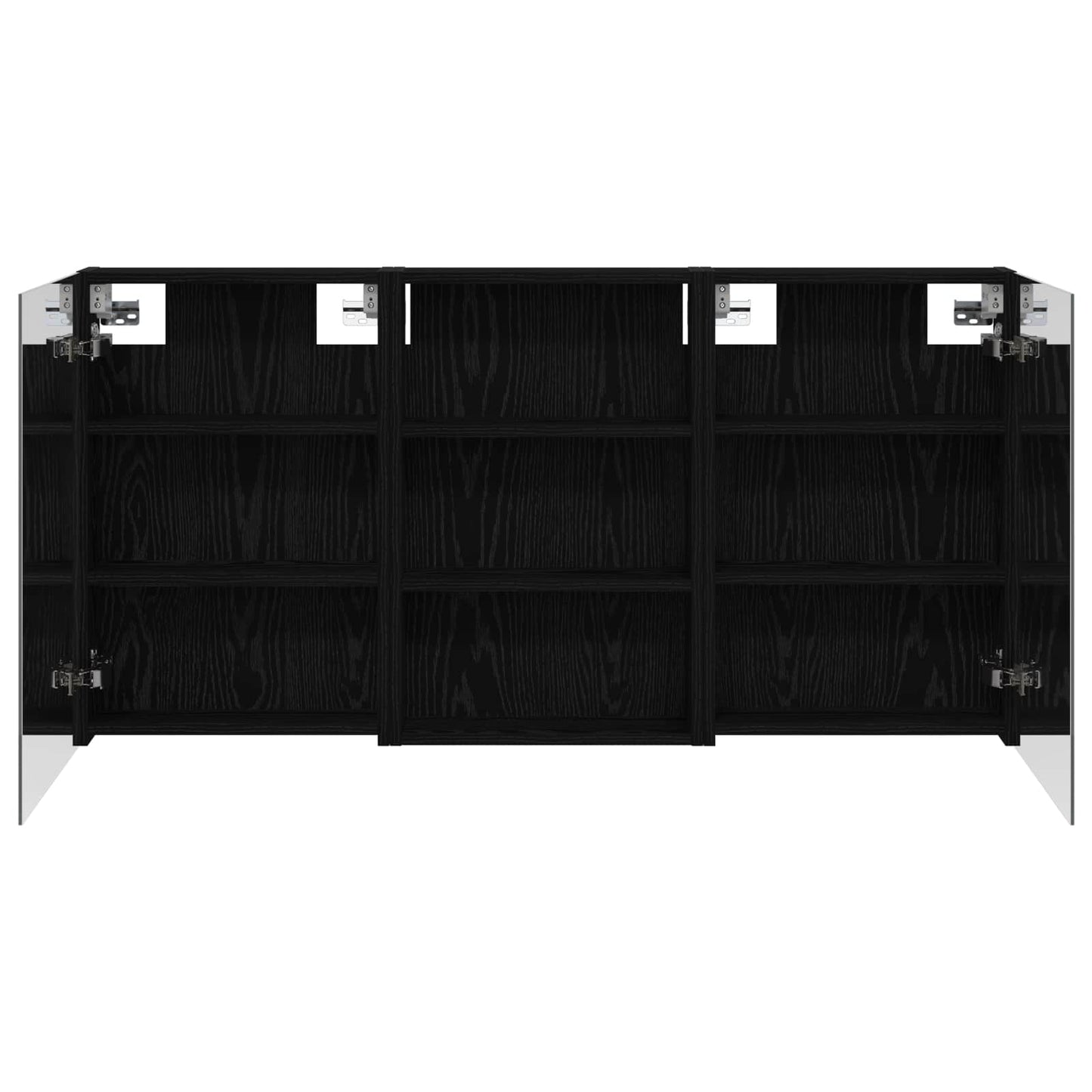 Set di Armadi da Bagno con porta 3 pcs 120 x 10,5 x 60,5 cm | homemem39