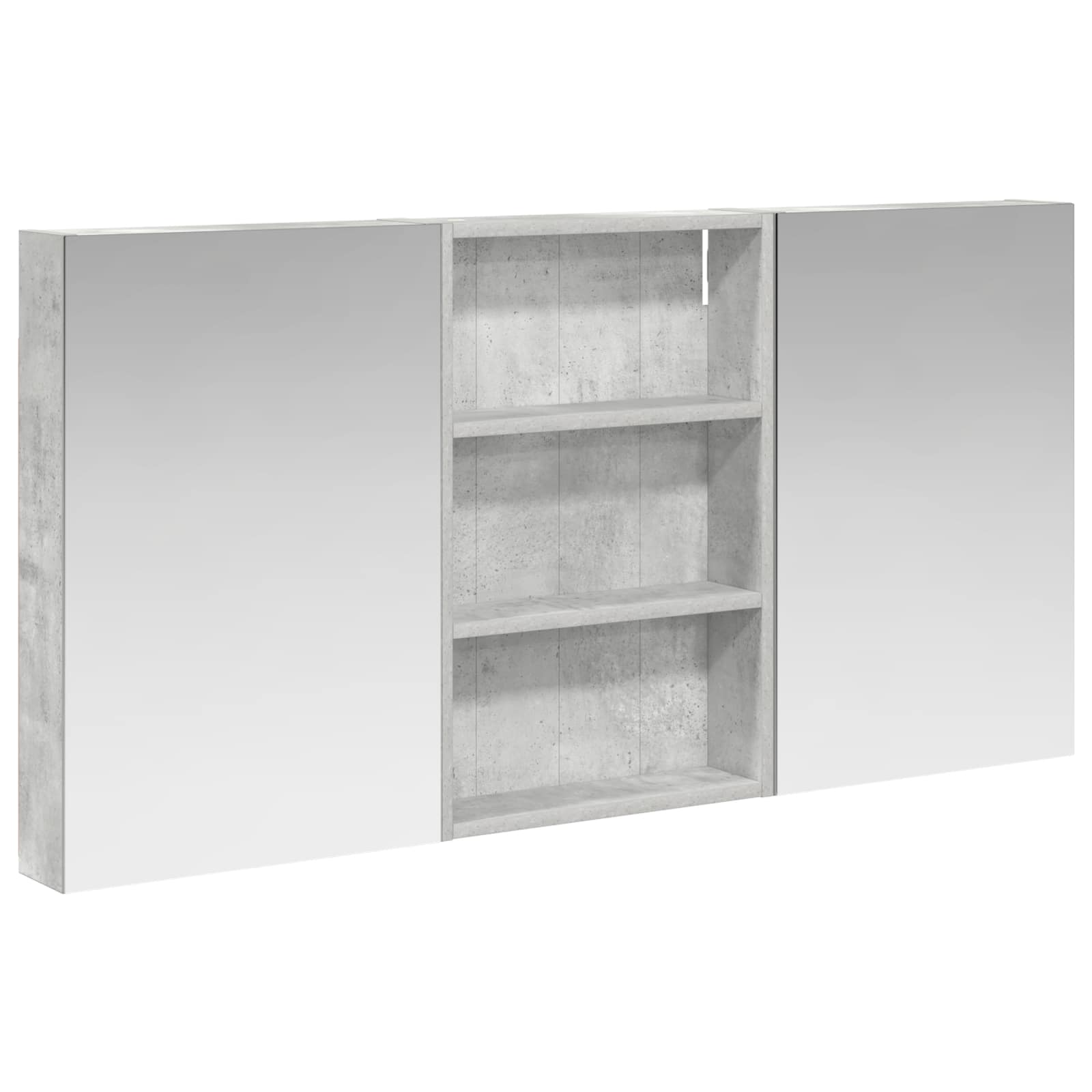 Set di Armadi da Bagno con porta 3 pcs 120 x 10,5 x 60,5 cm | homemem39