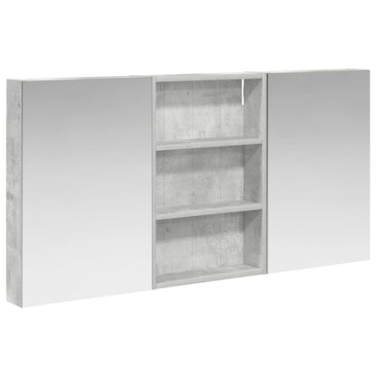 Set di Armadi da Bagno con porta 3 pcs 120 x 10,5 x 60,5 cm | homemem39