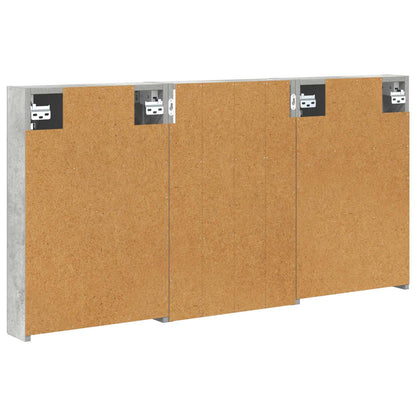 Set di Armadi da Bagno con porta 3 pcs 120 x 10,5 x 60,5 cm | homemem39