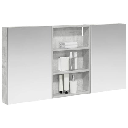 Set di Armadi da Bagno con porta 3 pcs 120 x 10,5 x 60,5 cm | homemem39