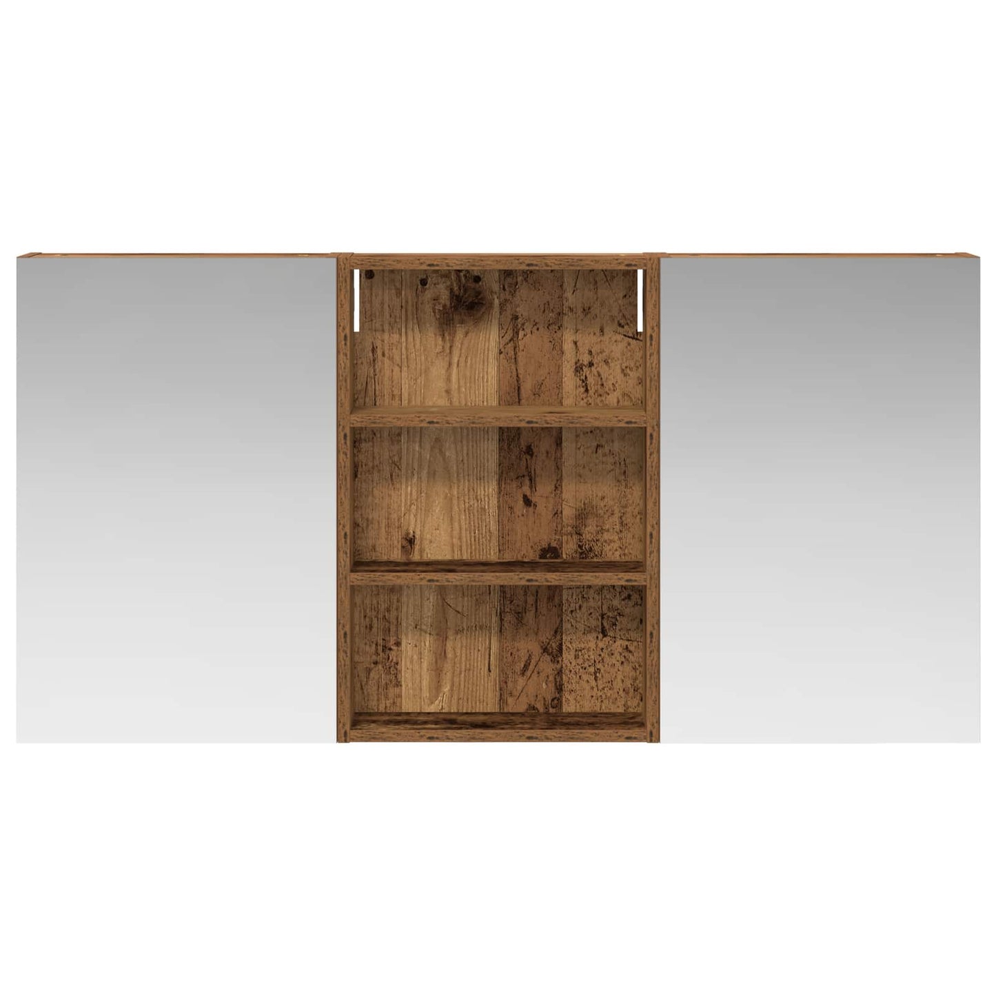 Set di Armadi da Bagno con porta 3 pcs 120 x 10,5 x 60,5 cm | homemem39
