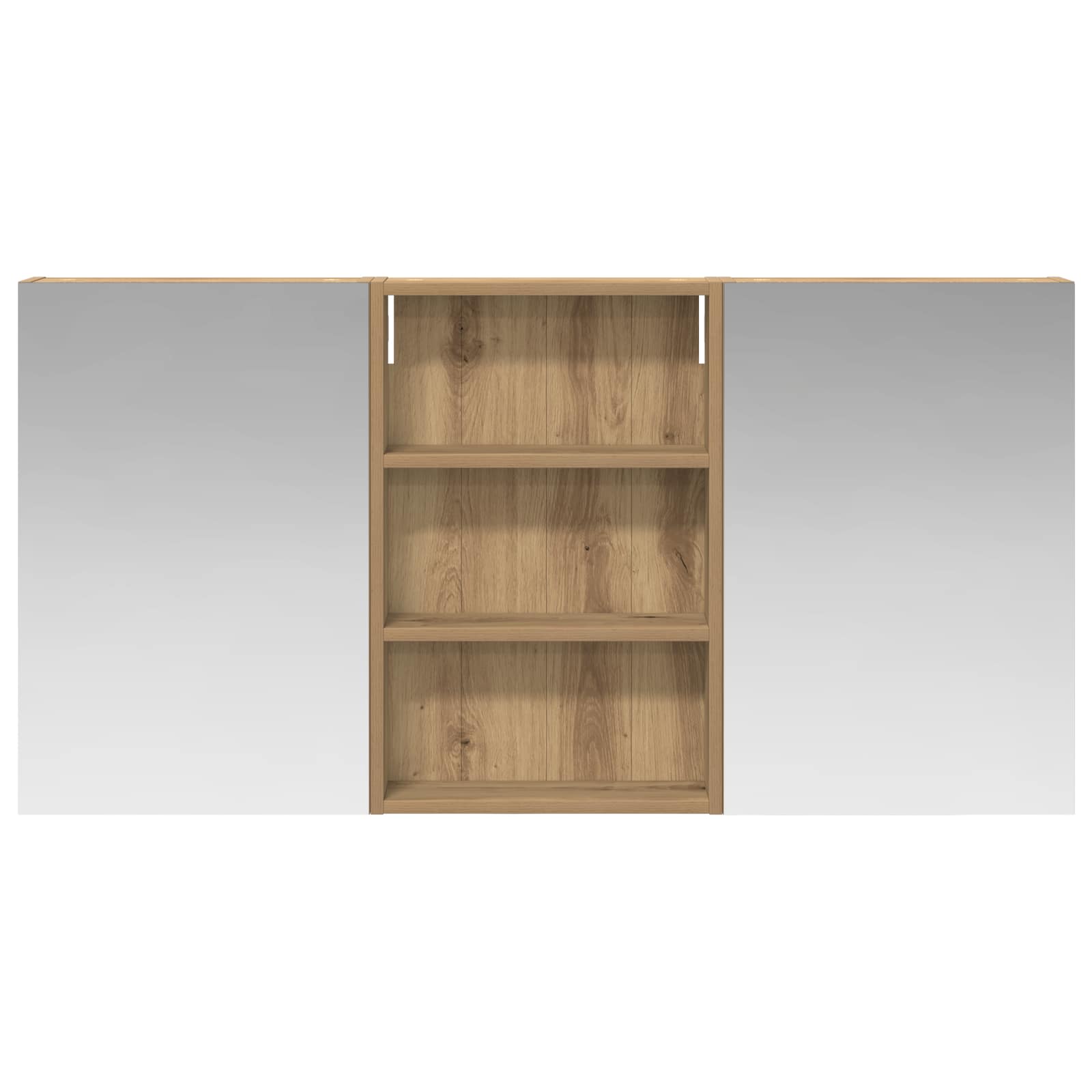 Set di Armadi da Bagno con porta 3 pcs 120 x 10,5 x 60,5 cm | homemem39