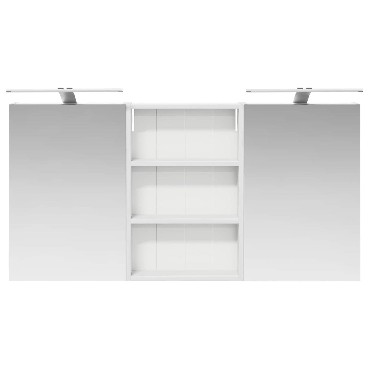 Set di Armadi da Bagno con porta 3 pcs 120 x 10,5 x 60,5 cm | homemem39