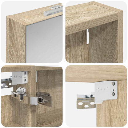 Set di Armadi da Bagno 3 pz 120 x 10,5 x 60,5 cm | homemem39