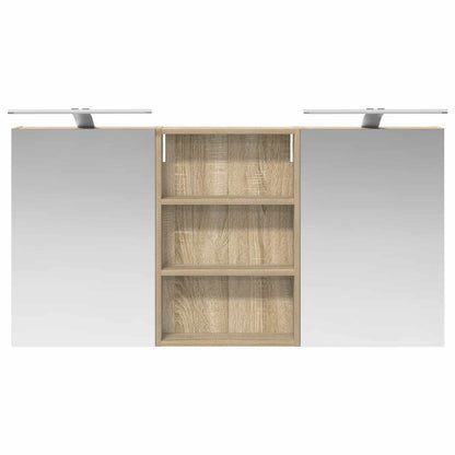 Set di Armadi da Bagno 3 pz 120 x 10,5 x 60,5 cm