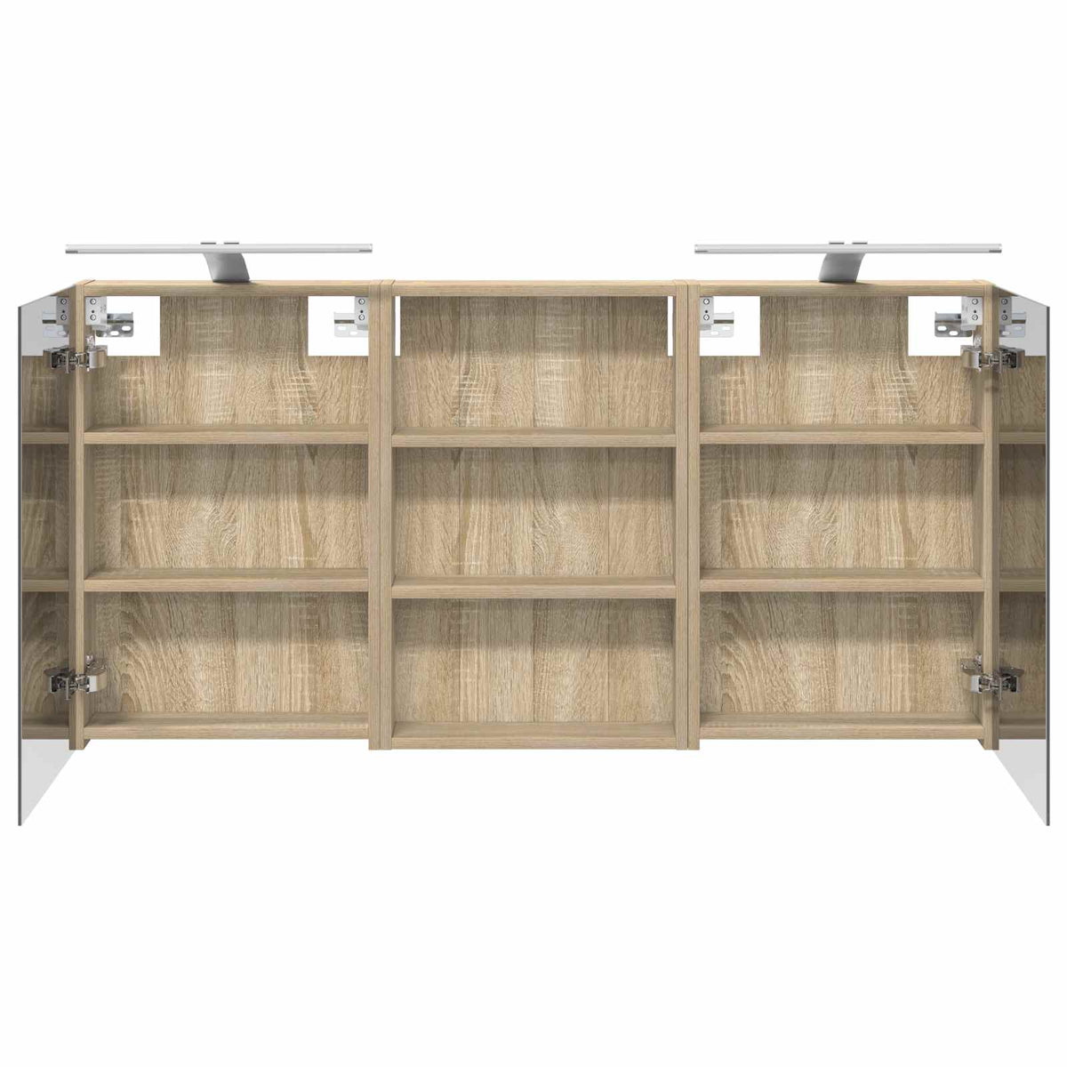 Set di Armadi da Bagno 3 pz 120 x 10,5 x 60,5 cm | homemem39