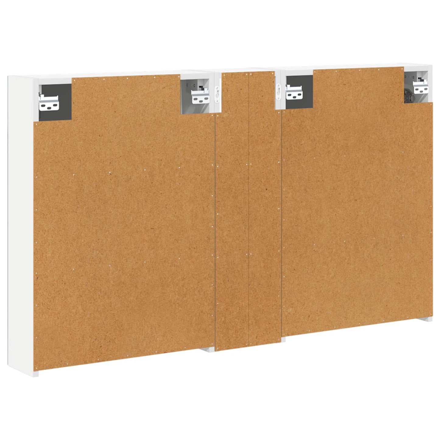 Set di Armadi da Bagno con lo scaffale 3 pcs 120 x 14,5 x 70 cm | homemem39