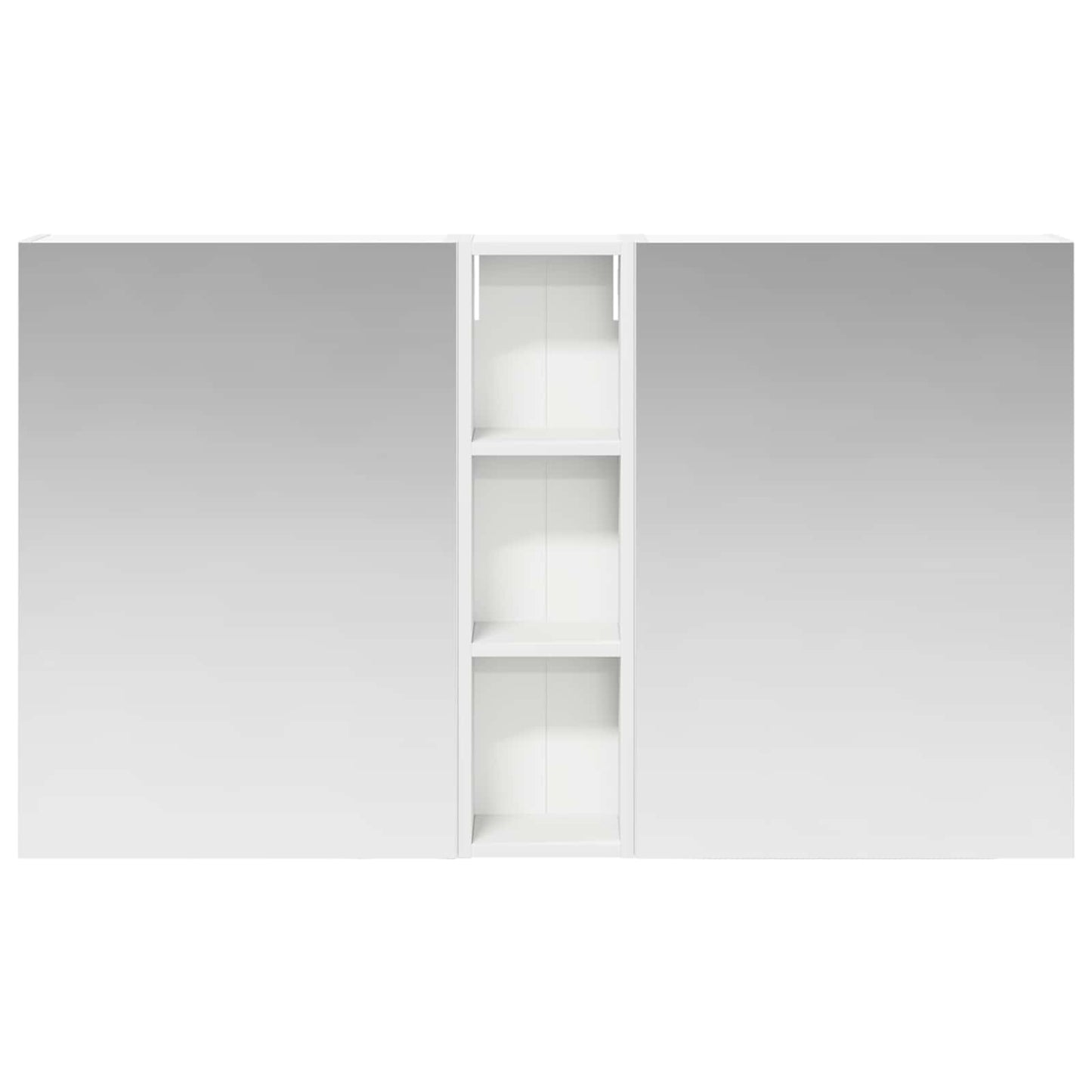 Set di Armadi da Bagno con lo scaffale 3 pcs 120 x 14,5 x 70 cm | homemem39